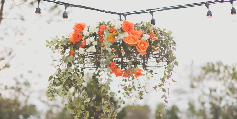 flower chandelier