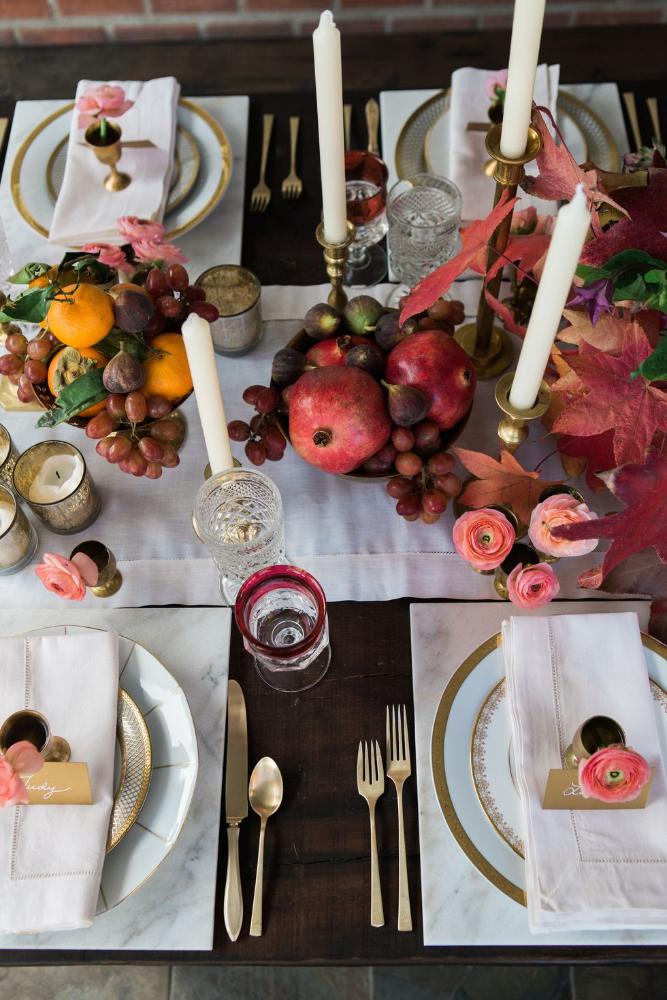 fruit tablescape