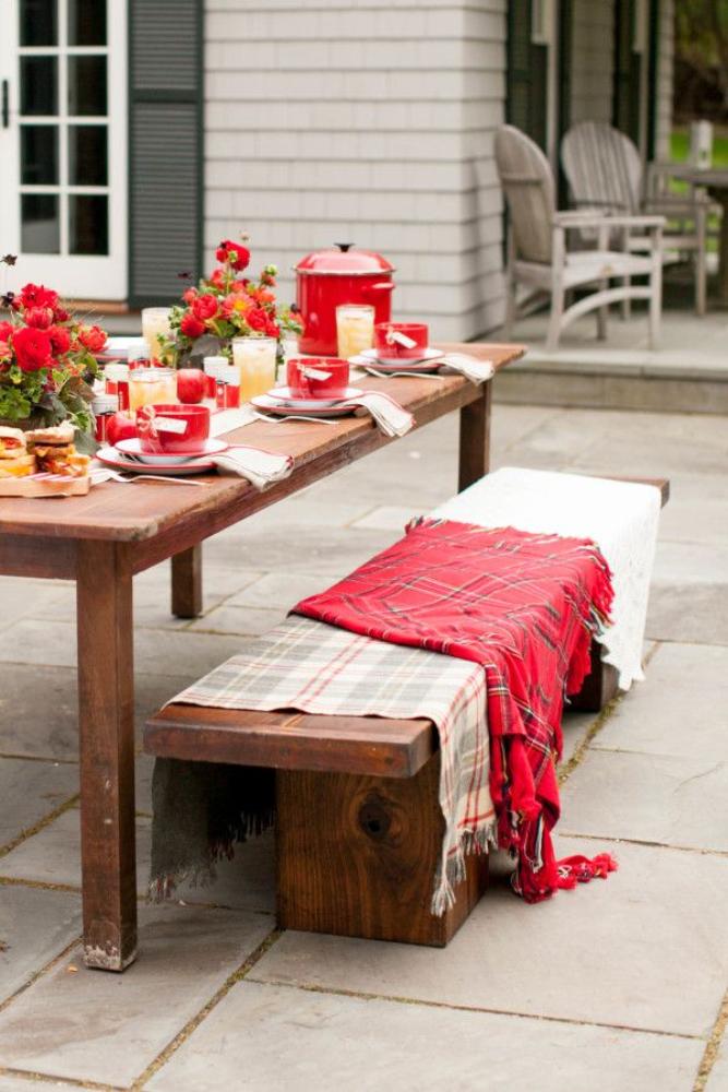patterned blankets