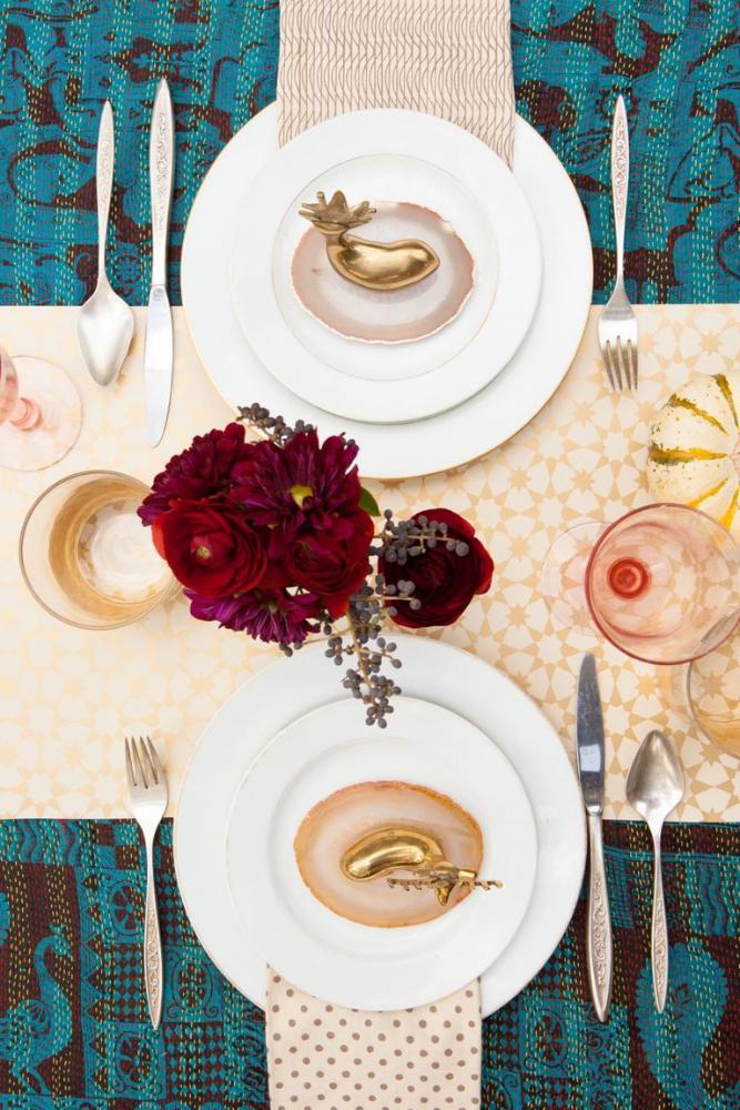 tablescape rose